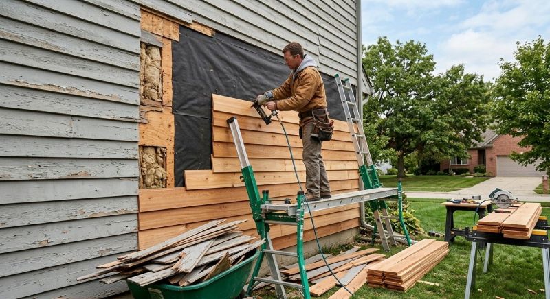 Siding Service project example